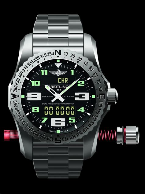 orologio breitling con sistema di localizzazione|Breitling Emergency II: la recensione del luxury watch.